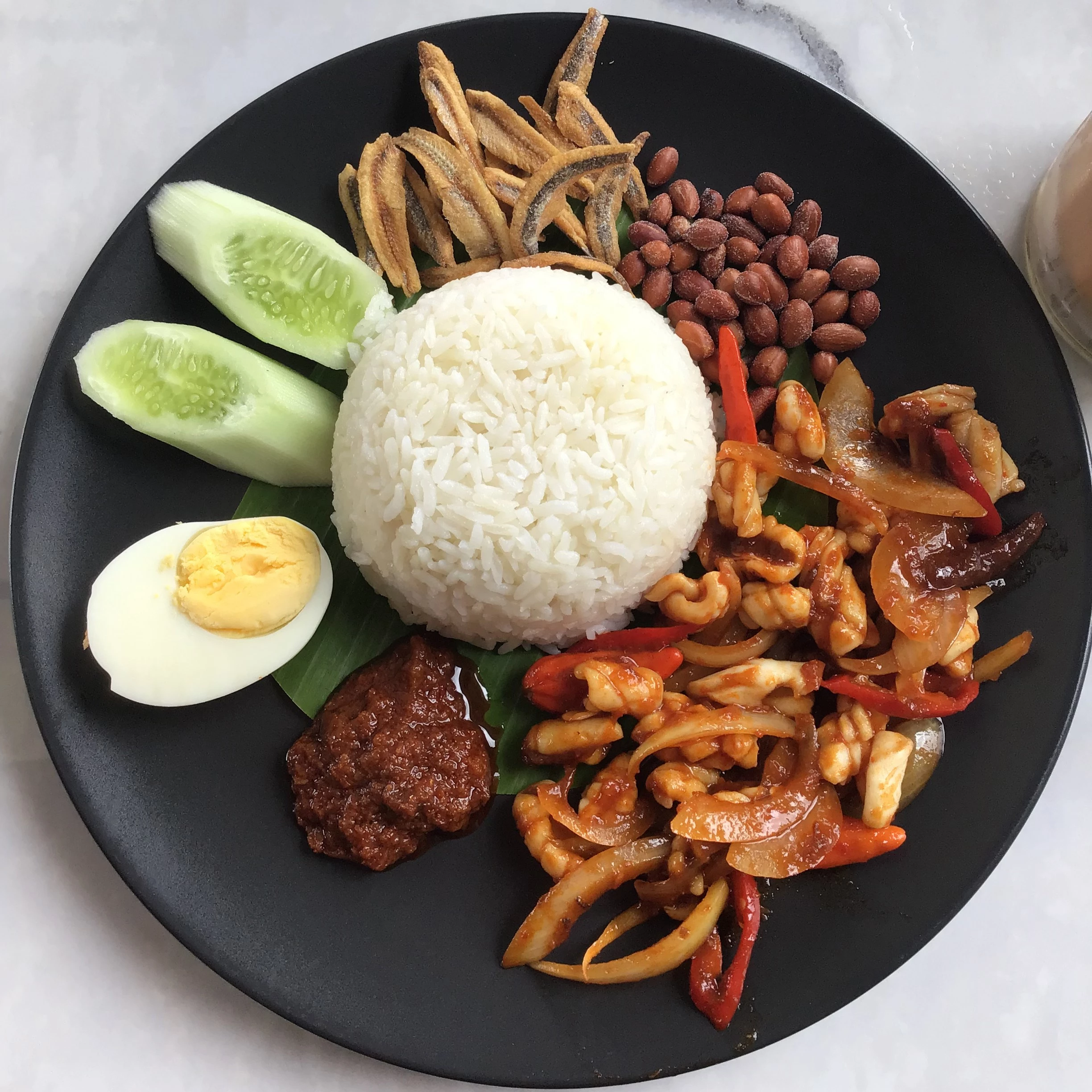 Nasi Lemak Sambal Sotong